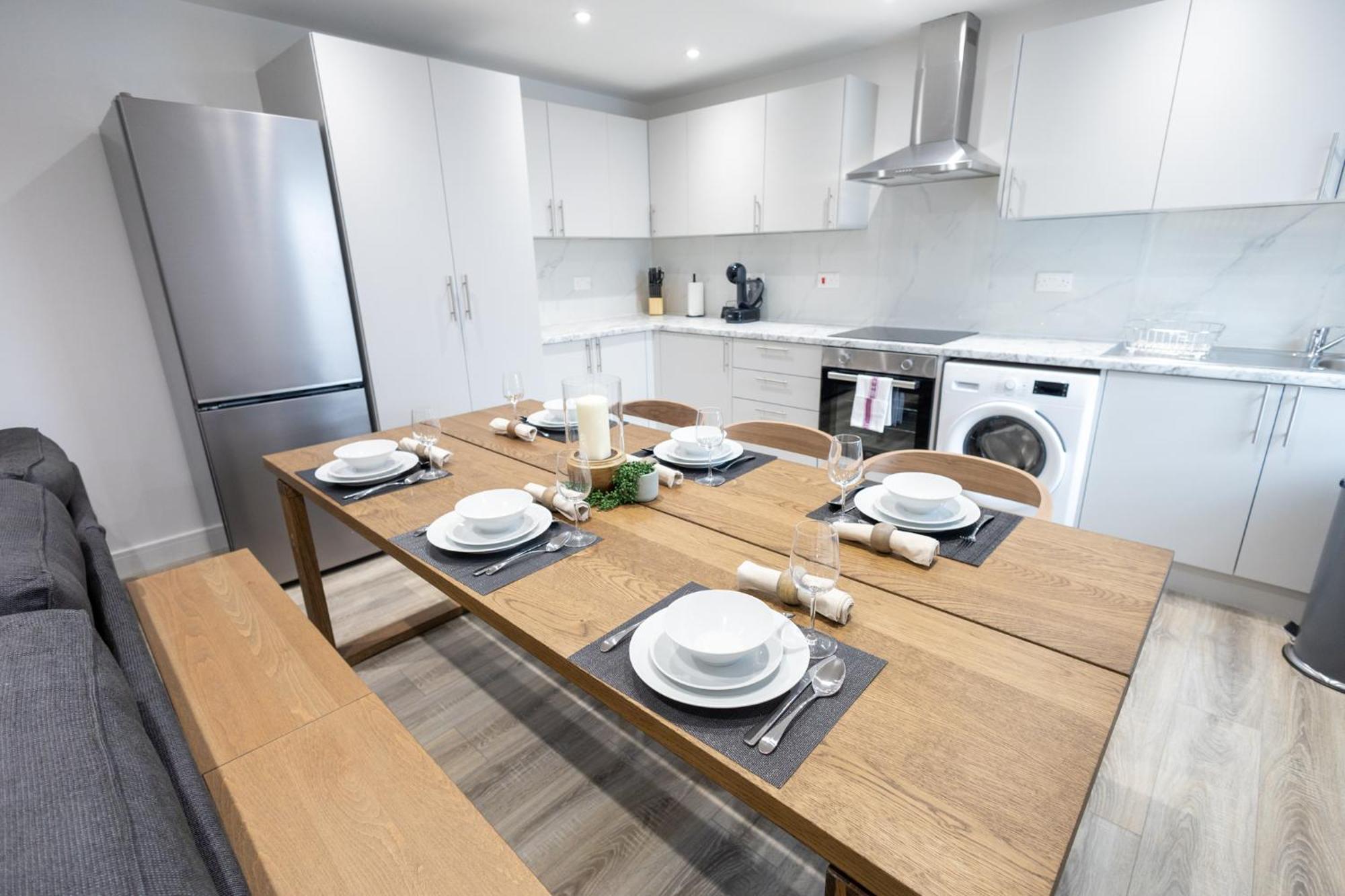Contemporary 3Br Flat In Watford Leilighet Watford  Eksteriør bilde