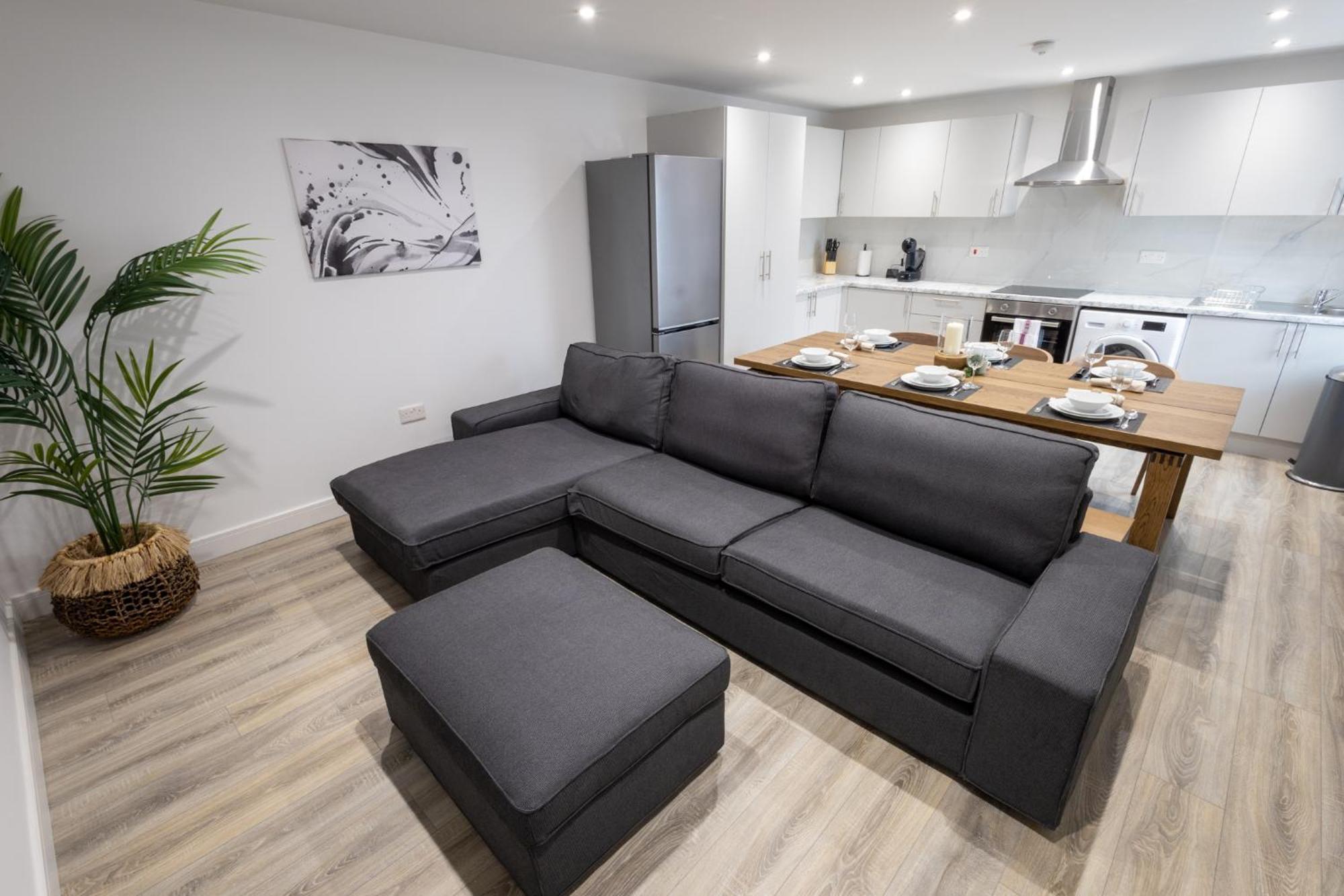 Contemporary 3Br Flat In Watford Leilighet Watford  Eksteriør bilde