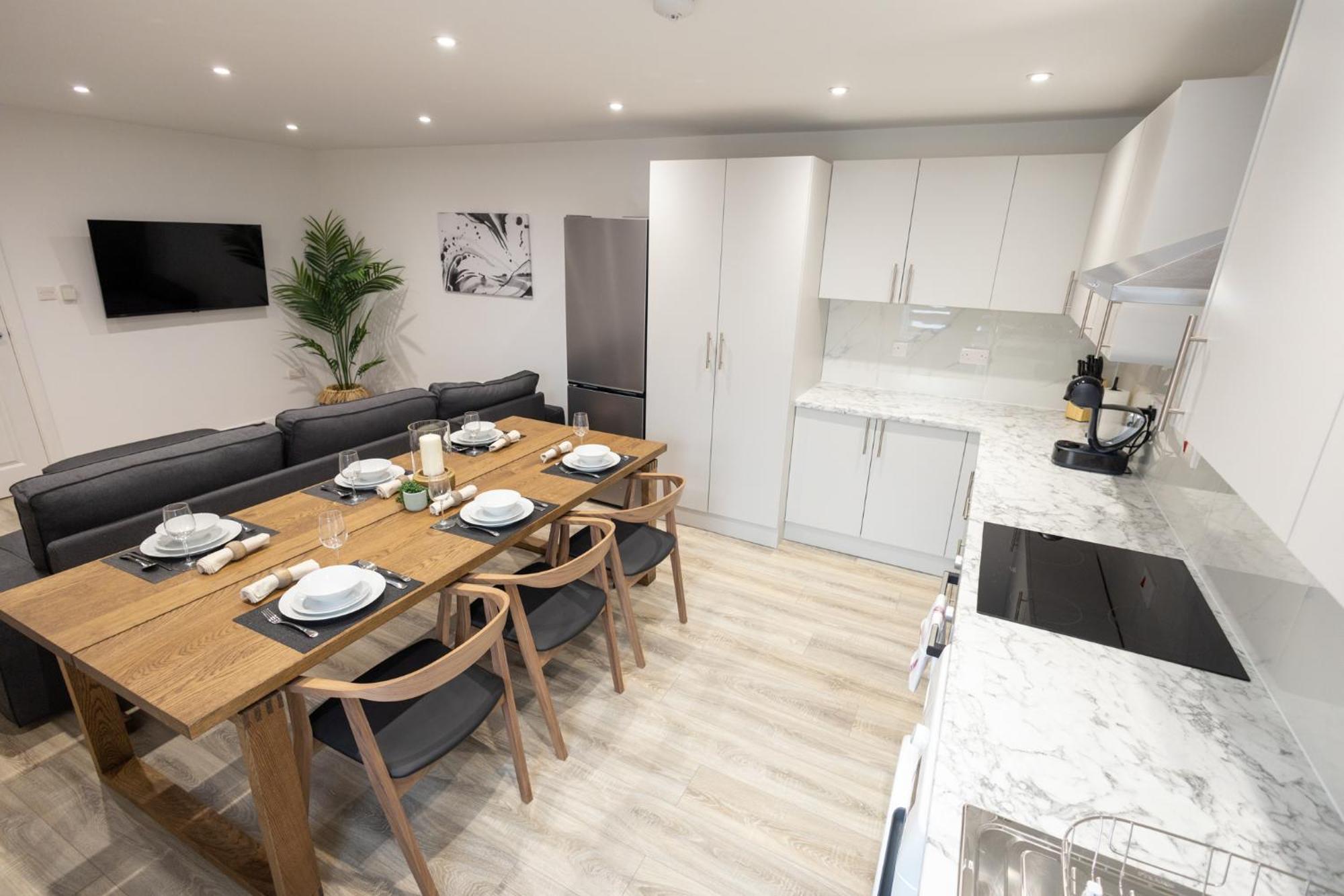 Contemporary 3Br Flat In Watford Leilighet Watford  Eksteriør bilde